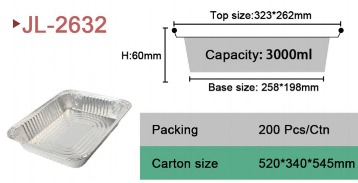 bbq roasting trays 2632b